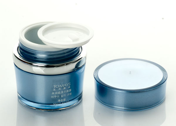 acrylic jar with liner