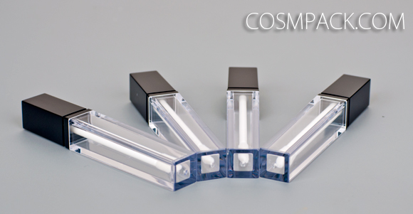 square lip gloss tube