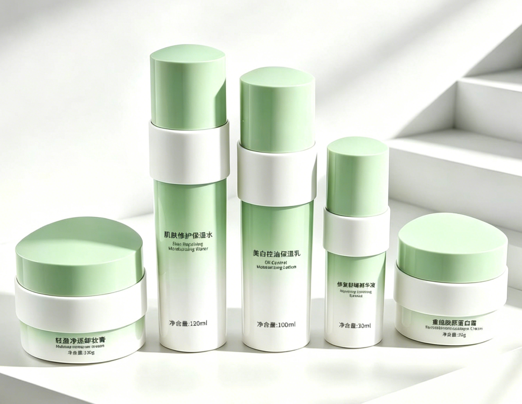 face water bottle,serum jar,oil essence bottle